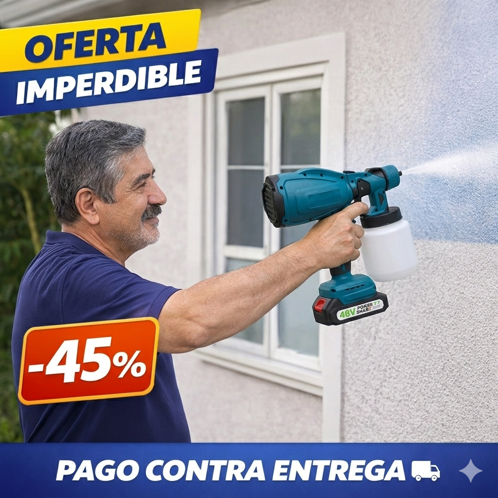PISTOLA PULVERIZADORA INHALAMBRICA