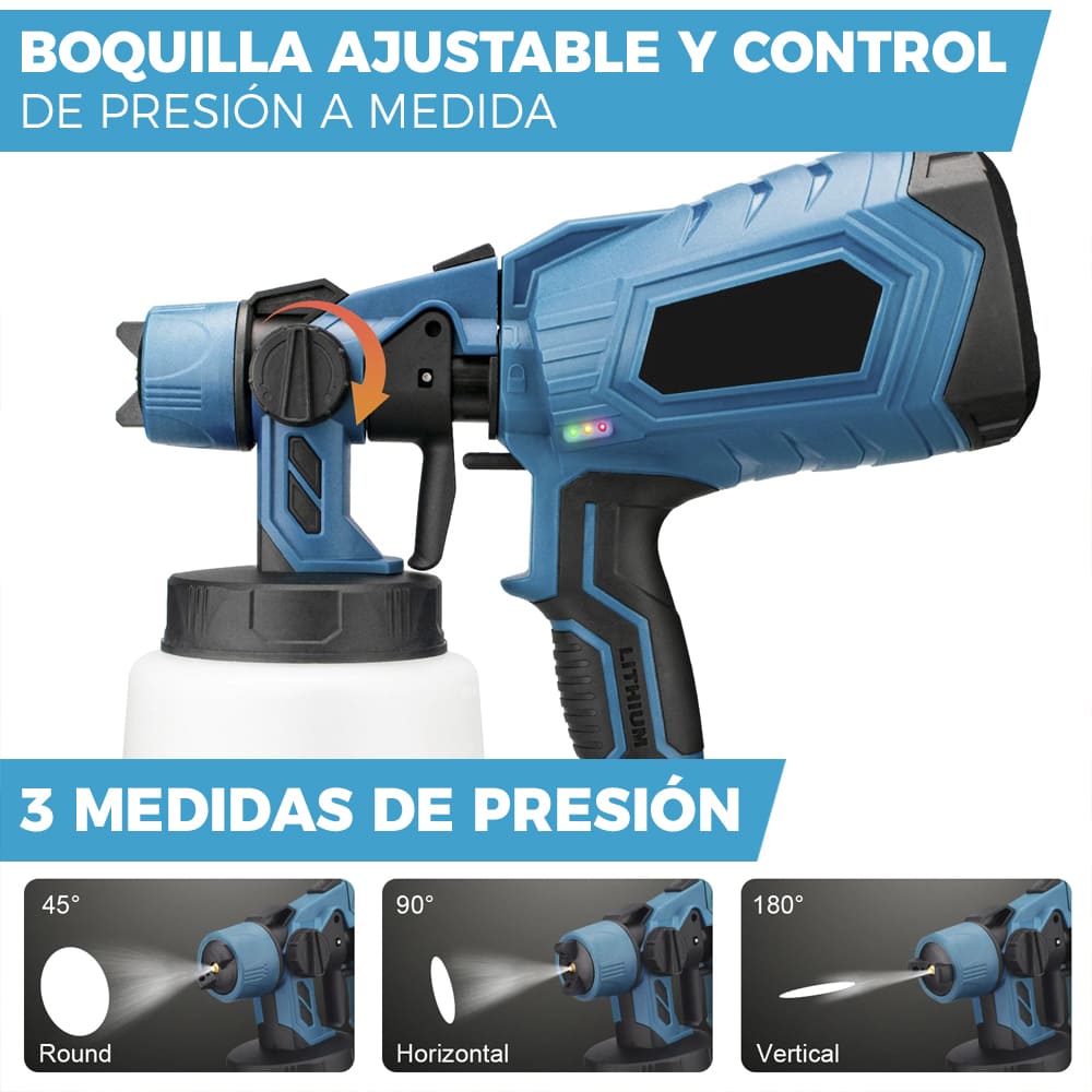 PISTOLA PULVERIZADORA INHALAMBRICA